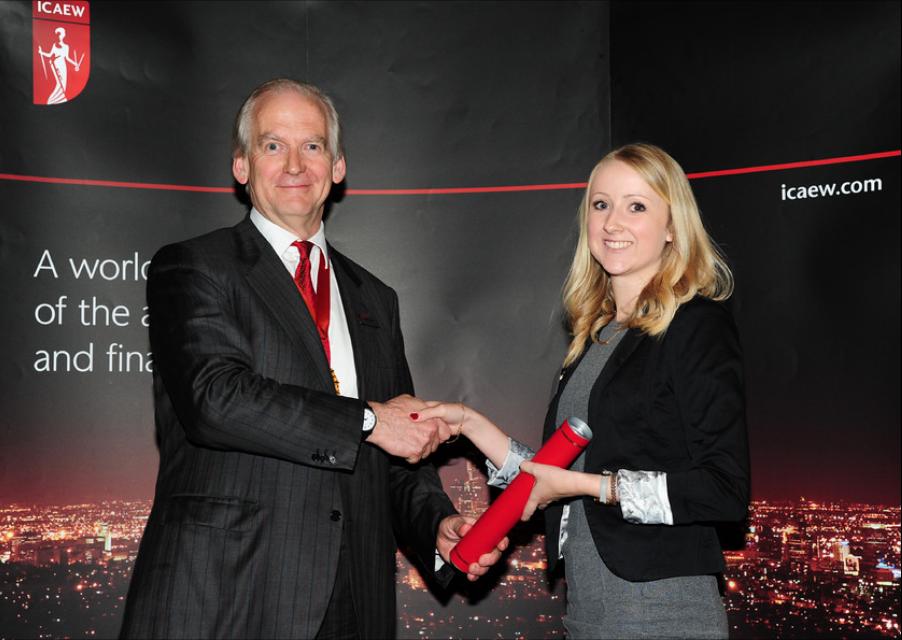 Brighton Office Student Wins ICAEW Prize