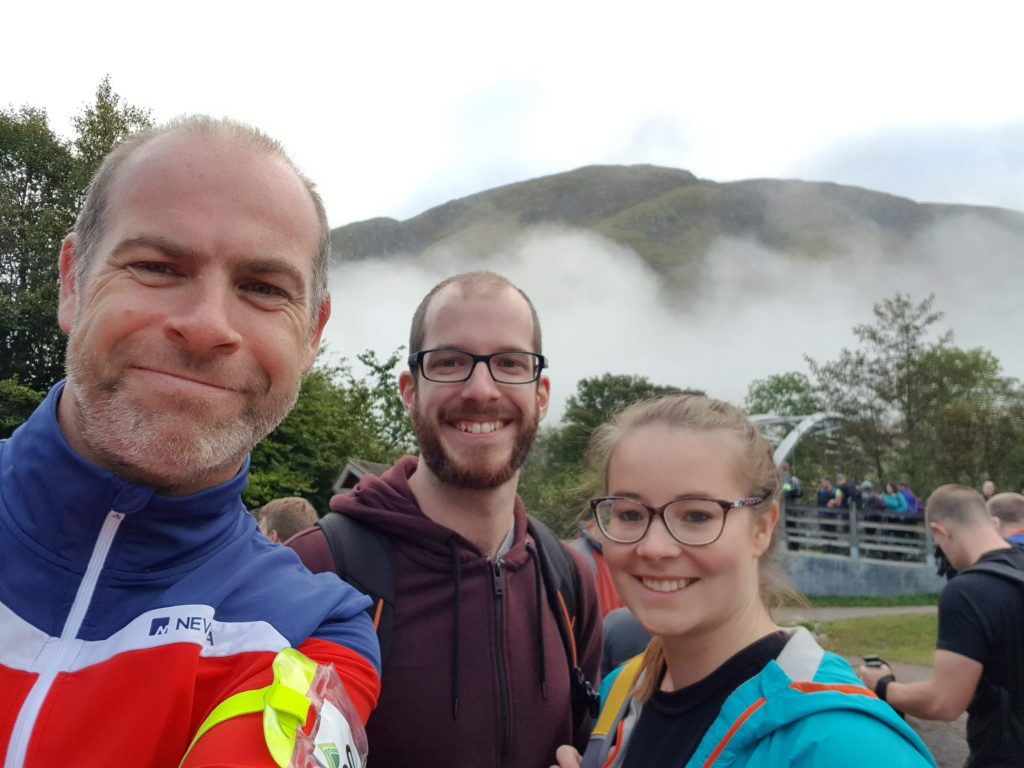 All smiles before Ben Nevis