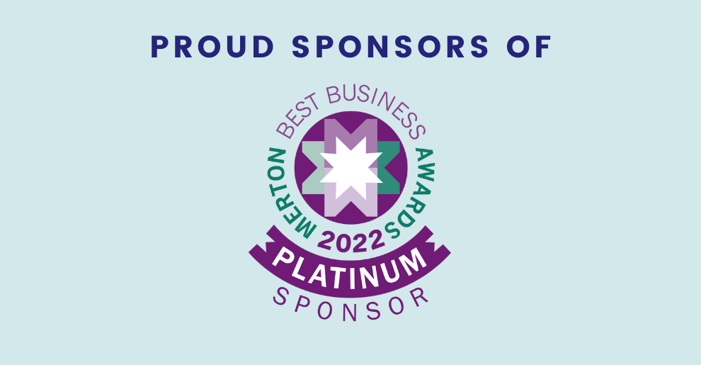 Merton Awards Platinum Sponsor 2022